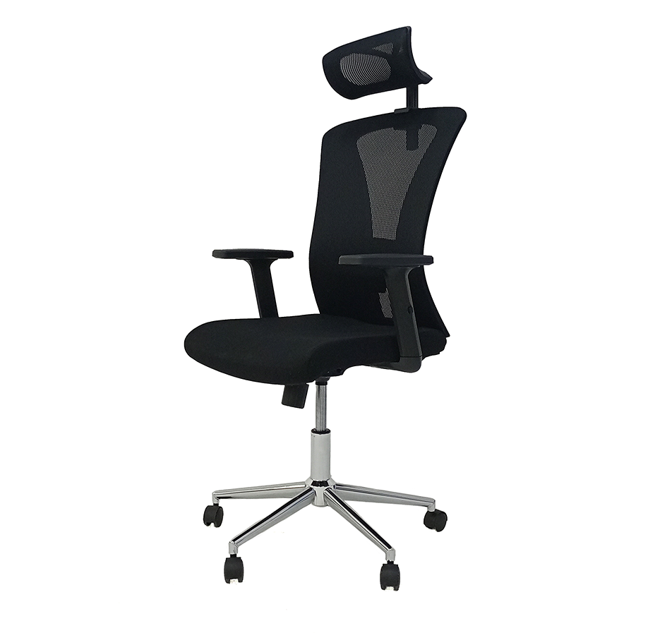 Крісло Barsky Mesh Black BM-02chrome